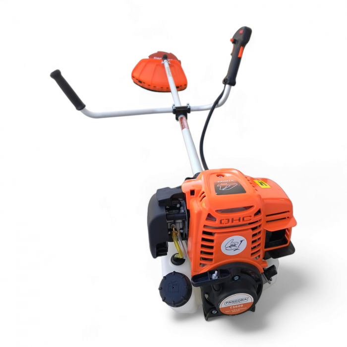 Motocositoare Pandora T5600 - Motor 4 TIMPI, 7,5HP 62CC, 9000RPM, 5.6 KW, Kit de instalare si 4 accesorii incluse (prasitoare si accesoriu tip drujba) [2]