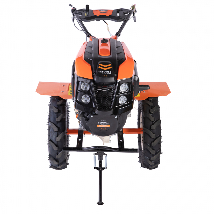 Motocultor 10CP, 418CC + plug reversibil mare + roti metal [4]