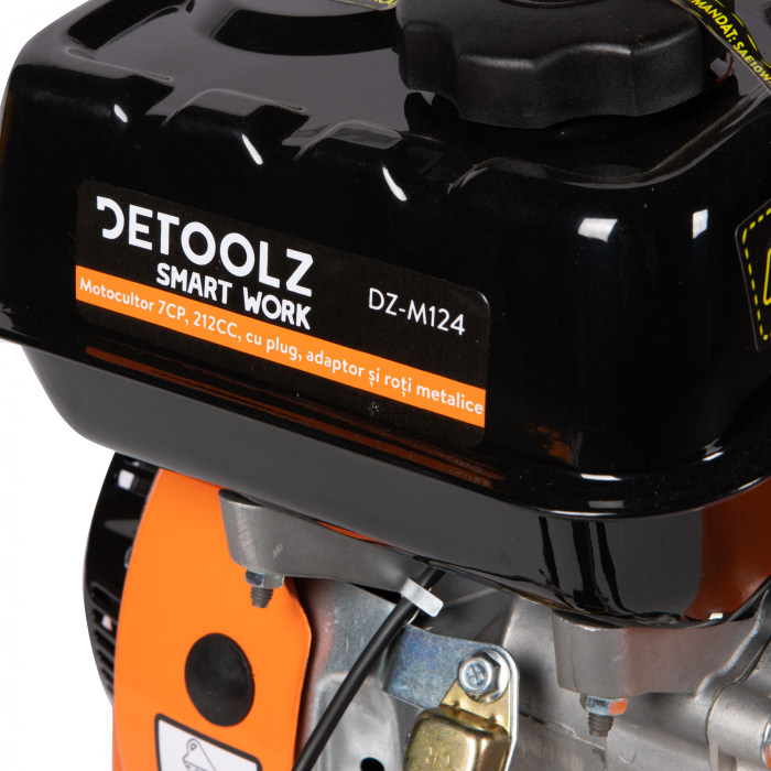 Motocultor 7CP,212CC+plug+adaptor+roti metalice [7]