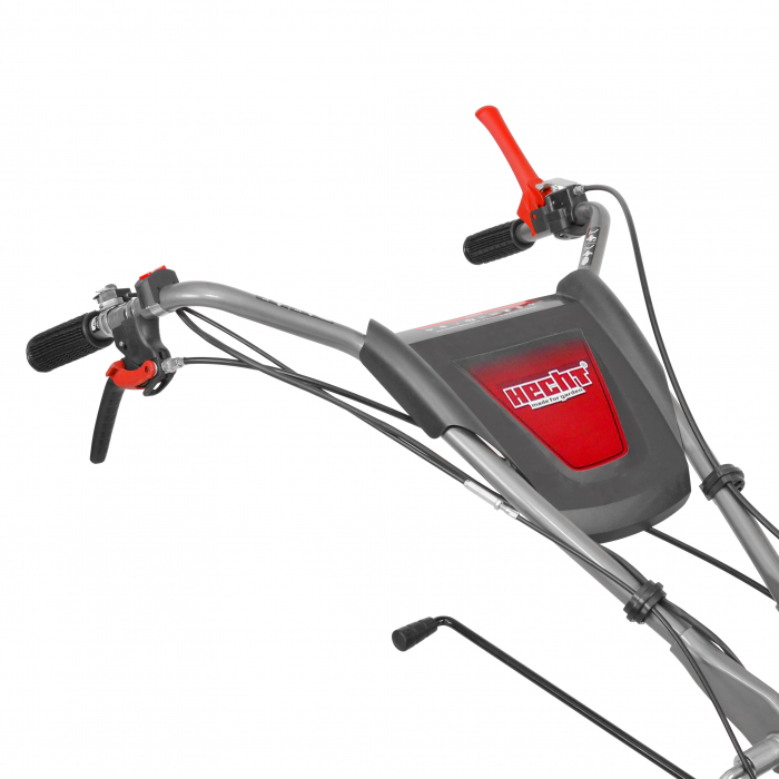 Motosapa HECHT 7970, motor 4 timpi, capacitate cilindrica 212 CC, 3.6 kW, 5 CP, latime de lucru 110 cm, 3 viteze [9]