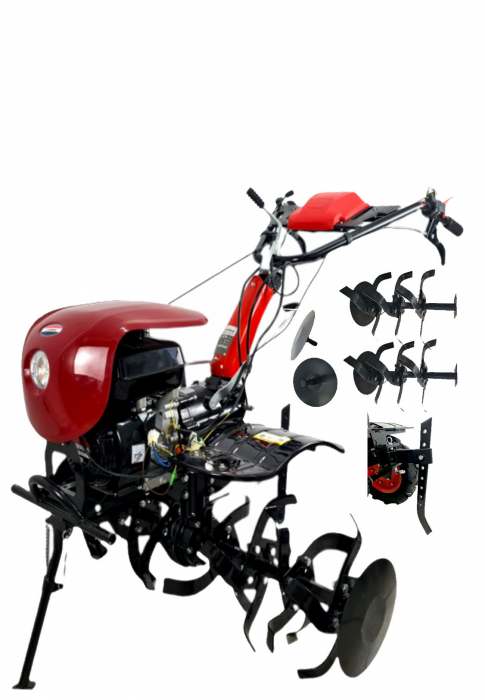 Motocultor ELEFANT E5, 7CP, 212cc, Latime de lucru 1300mm [8]
