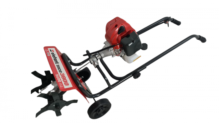 Motocultor ELEFANT MCE3800, 2.4CP, 52cc, Latime de lucru 300mm [6]