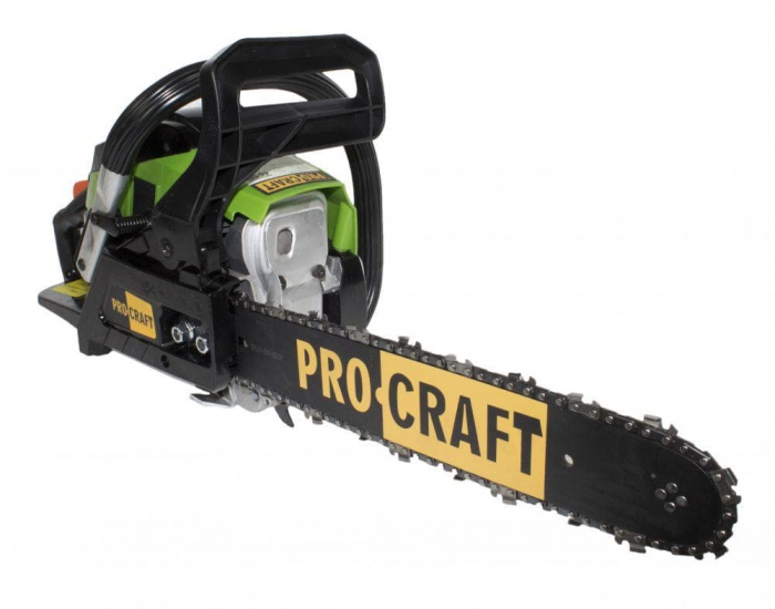 Drujba Procraft GS-58X, 2.7CP, 11500 RPM, 2 lame si 2 lanturi [9]