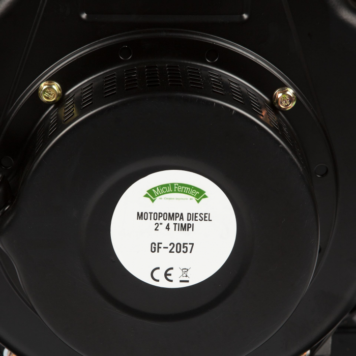 Motopompa diesel presiune inalta Micul Fermier GF-2057, 4.92 kW, 7 CP, rezervor 3.4 l, 2 inch, motor 4 timpi [8]