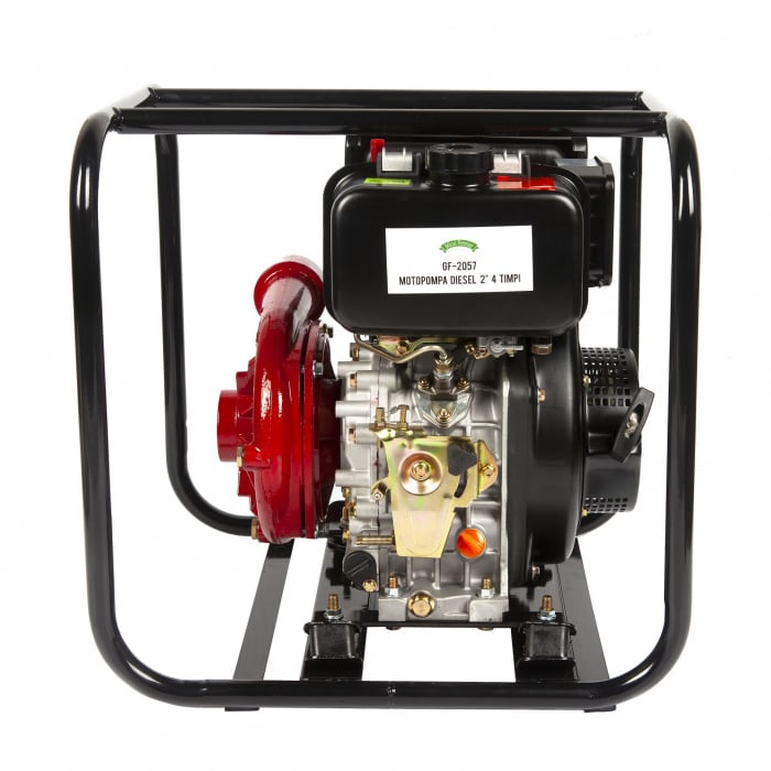 Motopompa diesel presiune inalta Micul Fermier GF-2057, 4.92 kW, 7 CP, rezervor 3.4 l, 2 inch, motor 4 timpi [6]
