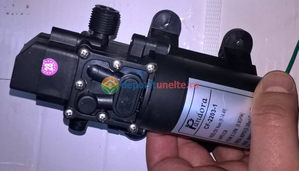 Pompa de presiune cu motor de 12 Vcc pentru pompa de stropit electrica Pandora - iesire cu filet [16]