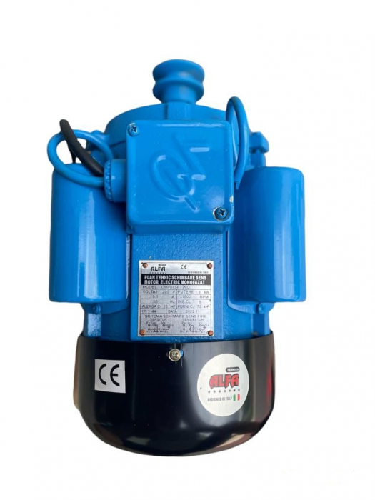 Motor Electric 1.8KW 1500RPM Altai CMP0734, 02210VEND, Albastru [4]