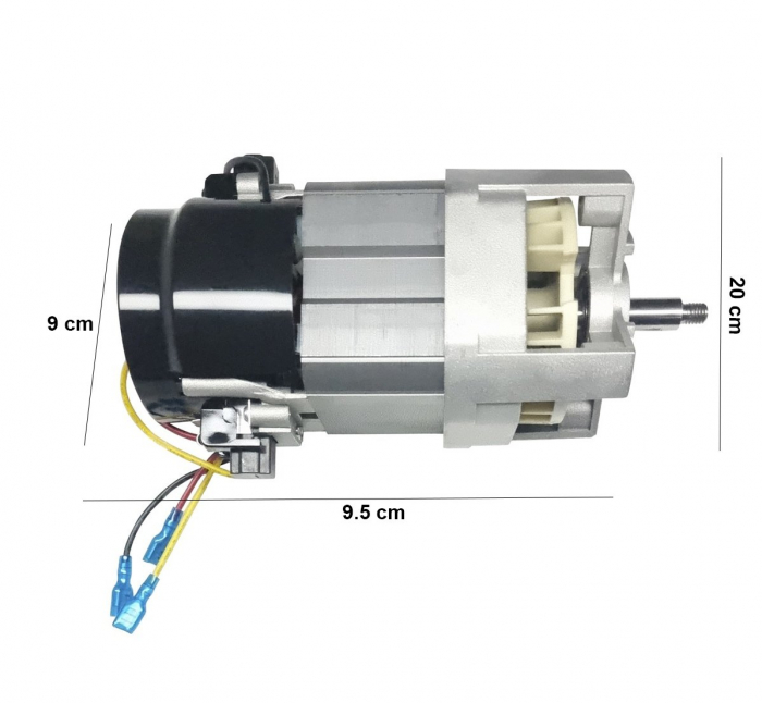 Motor electric 220V mori de cereale 1.0 kW/19000 rpm [6]