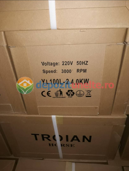 Motor electric monofazat Micul Fermier GF-1160, 4kw, 3000rpm Troian Rosu [8]