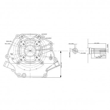 Motor OHV 7CP - DUCAR 212CC 170F-1 DH212 Benzină [4]