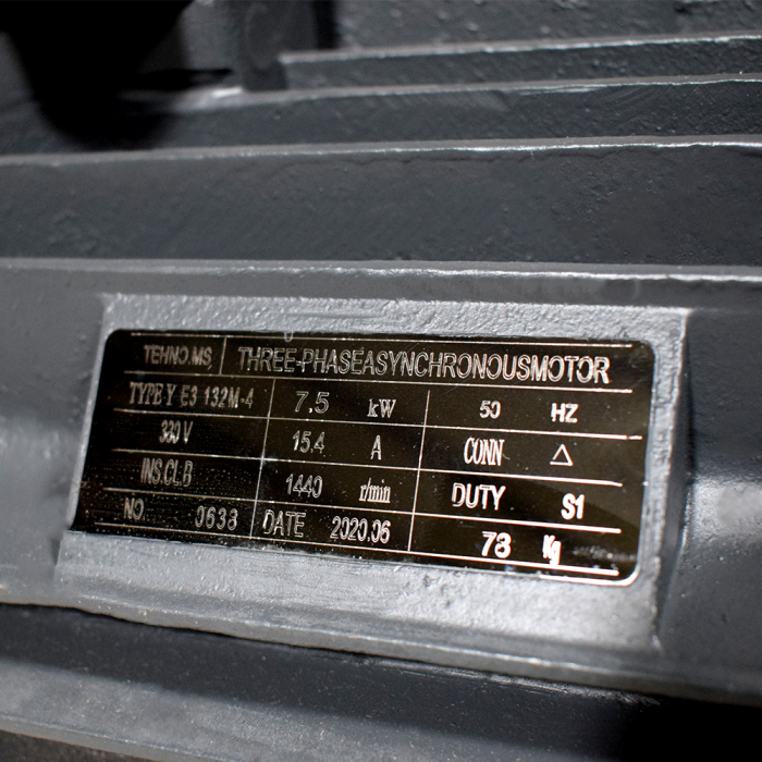 Motor TEHNOMS 7.5 kW, 50 Hz, 1440 RPM, 15.4 A, 380 V [4]