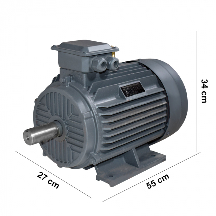 Motor TEHNOMS 7.5 kW, 50 Hz, 1440 RPM, 15.4 A, 380 V [6]