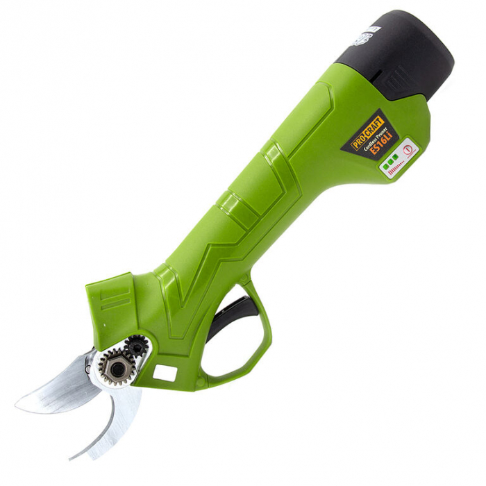 PACHET COMPLET Foarfeca electrica taiat vita de vie cu 2 buc. acumulatori 2Ah-16V Li-Ion + 1 buc. SET Cutit REZERVA Procraft ES16Li [5]