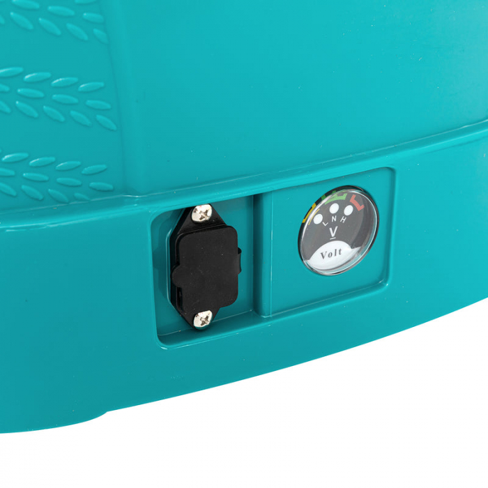 Pompa de stropit cu acumulator Pandora 12L + Atomizor + Set Lance telescopica stropit pomi 2,8 m, vermorel [5]