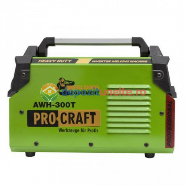 PACHET PROMO - APARAT DE SUDURA PROCRAFT MMA 300A + MASCA AUTOMATA (MODEL 2018) CU INVERTOR AWH300T [6]