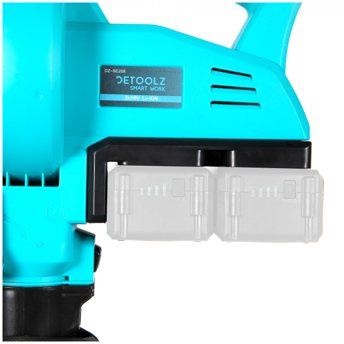 Pachet Suflanta Aspirator 40L + 2 Acumulatoare 18V/4AH + Incarcator 1 acumulator 18V [10]