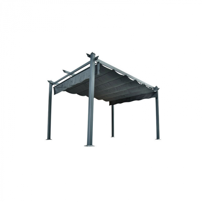 Pergola Hecht pergola 4x3 kit de ancorare inclus dimensiune 400 x 300 x 228 cm [8]
