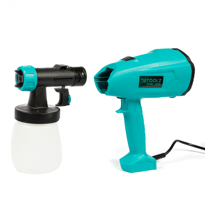Pistol de vopsit HVLP 350W Detoolz DZ-SE122 [5]