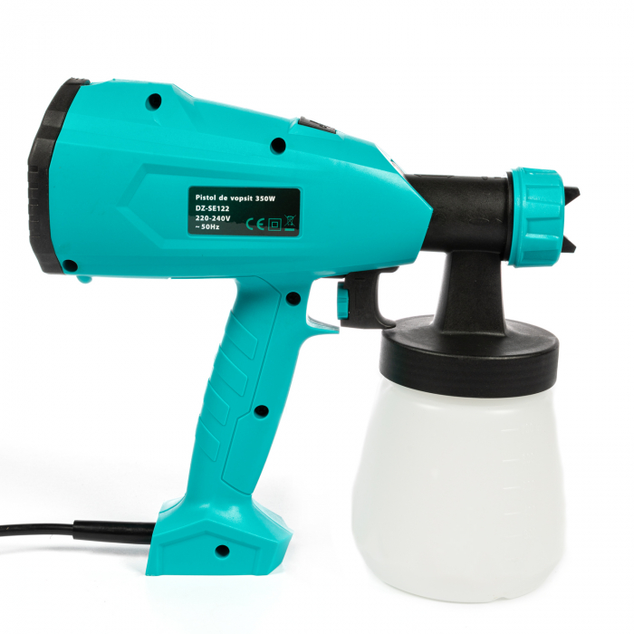 Pistol de vopsit HVLP 350W Detoolz DZ-SE122 [2]