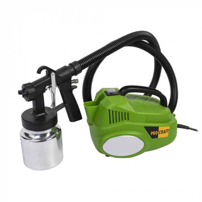 Pistol de vopsit ProCraft Germania PSE950, 950 W, 800 ml, 30000 RPM, duze 1 mm, 1.8 mm, 2.5 mm [9]