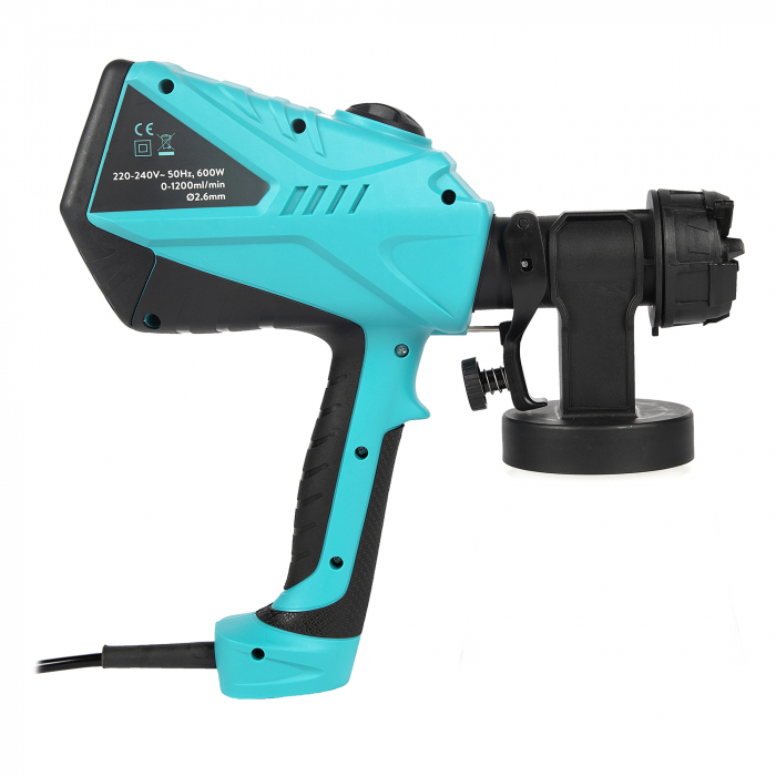 Pistol electric de vopsit 600W 1200ml/min, Detoolz DZ-SE144 [2]