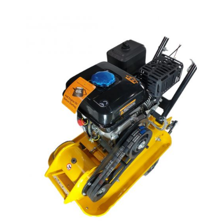 Placa compactoare Elefant Model 29160-V, 196 cc, 95 kg, 20kN, 5500 vpm, transmisie curea, Benzina [6]