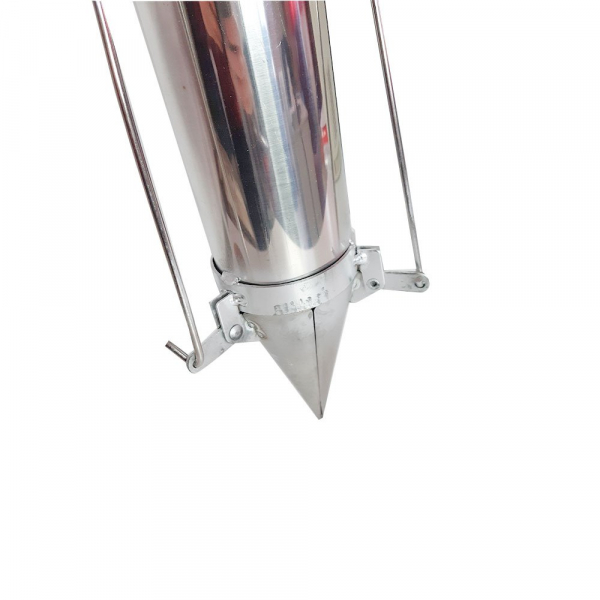 Plantator cu 1 maner pentru rasaduri, rosii, ardei, bulbi, cartofi din INOX [3]