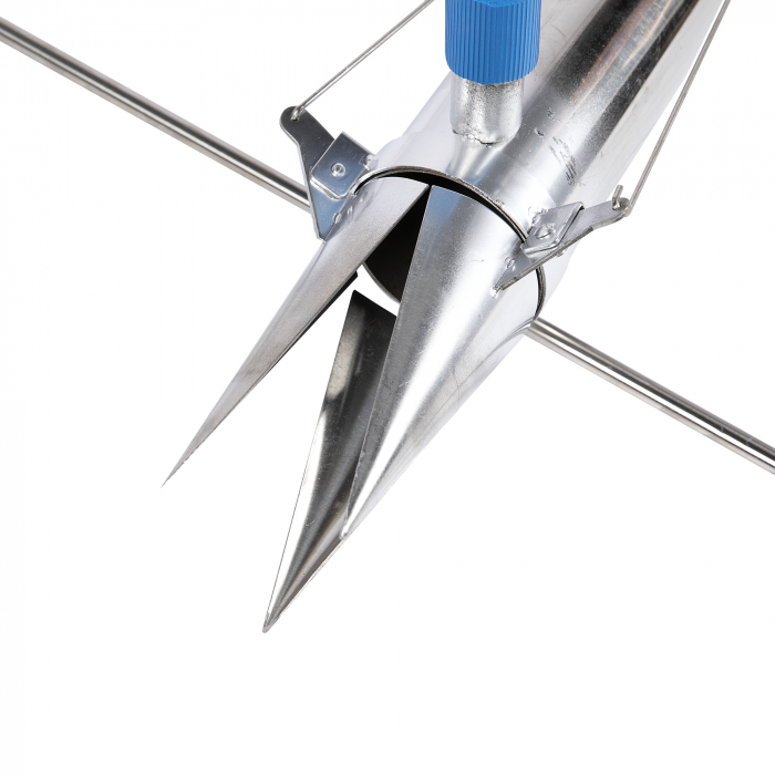 Plantator inox cu 2 manere si pedala [2]