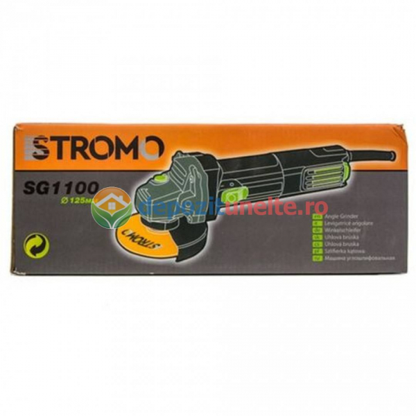 Polizor unghiular 1100W, 125mm, STROMO SG1100 , Flex [2]