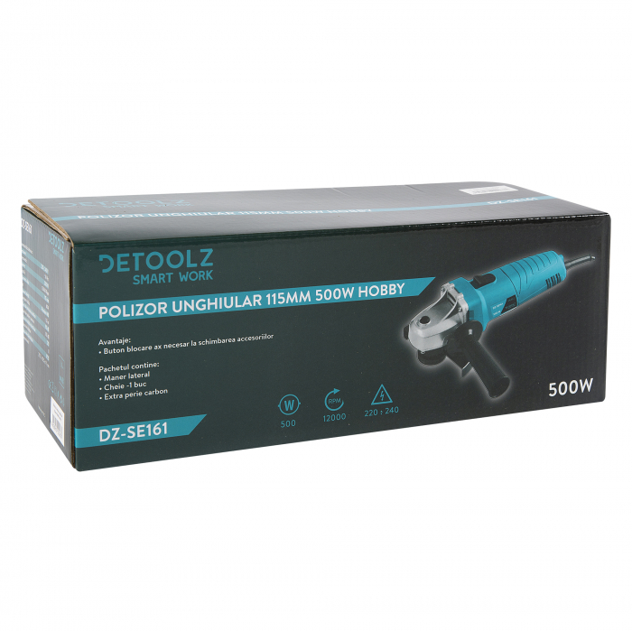 DZ-SE161 Polizor unghiular 115mm 500W Hobby [6]
