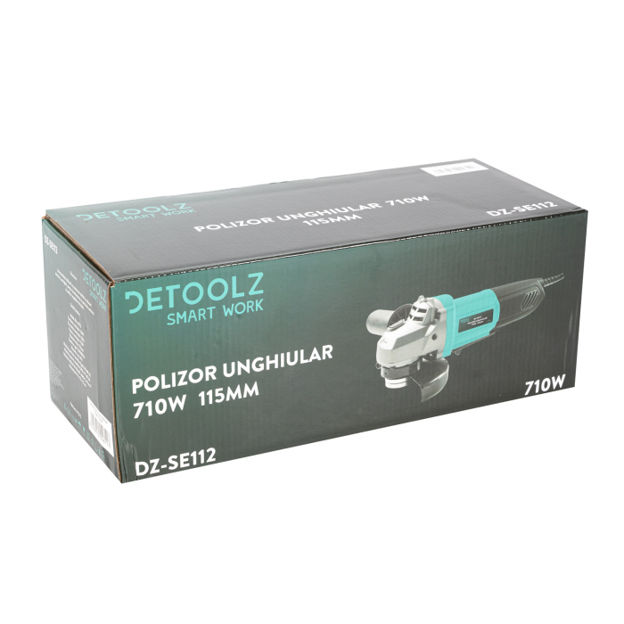 Polizor unghiular Detoolz, 600W, DZ-SE112, 115mm [6]