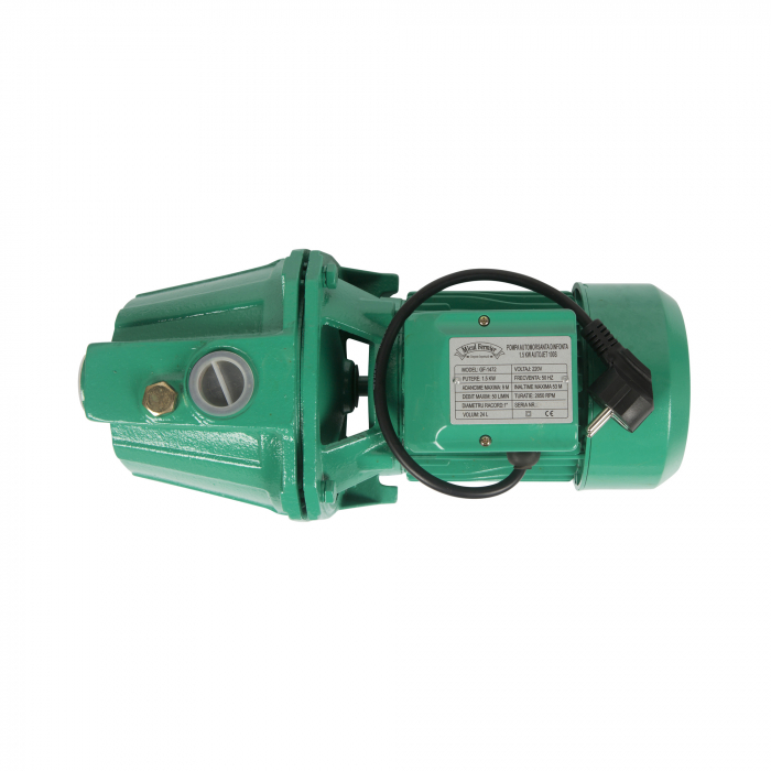 Pompa apa autoamorsanta fonta 1,5kW AUTOJET 100S GF-1472 Micul Fermier [2]