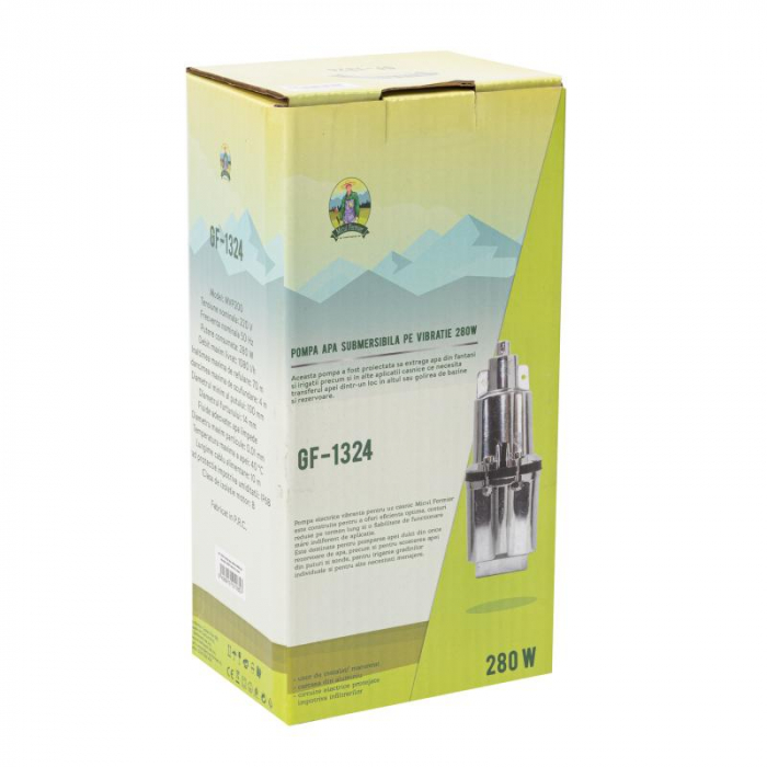 Pompa de apa submersibila pe vibratie, VMP60, 280W, Micul Fermier [5]