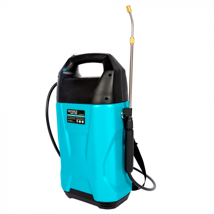 Pompa de stropit cu acumulator Li-Ion, Detoolz 8L [14]