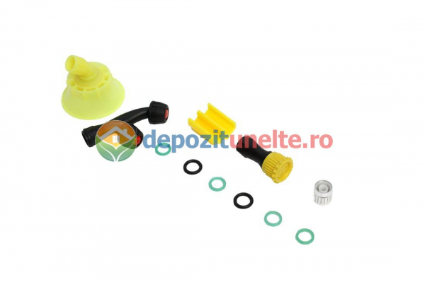 Pompa de stropit electrica Micul Fermier GF-1516 by PANDORA 12L, vermorel electric cu acumulator de 12V 8Ah 5,5 bar si regulator de presiune + 3 duze incluse [2]