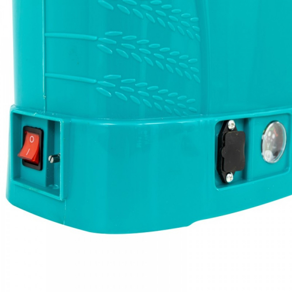 Pompa de stropit electrica Micul Fermier GF-1516 by Pandora 12L, Vermorel electric cu acumulator de 12V 8Ah 5,5 bar si regulator de presiune [10]