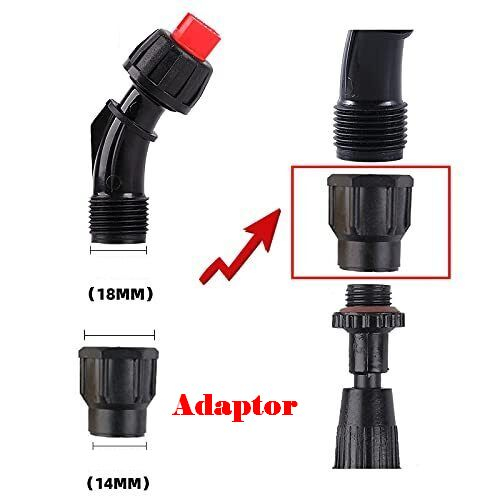 Pompa de stropit electrica Micul Fermier MF-PA1005-S001-G01 by Pandora 12L, Vermorel electric cu acumulator de 12V 8Ah 5,5 bar si regulator de presiune [22]