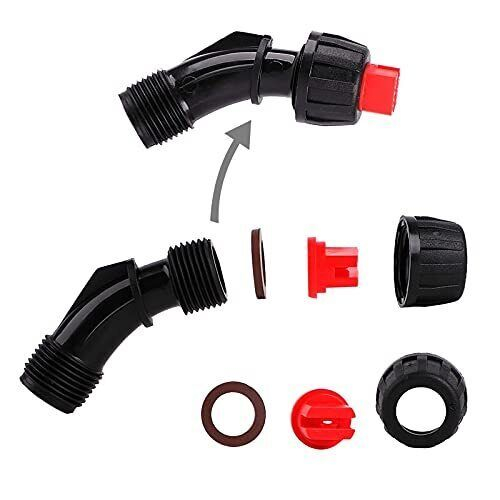 Pompa de stropit electrica Micul Fermier MF-PA1003-S001-G01 10 Litri, Vermorel electric cu acumulator de 12V 8Ah 5,5 bar si regulator de presiune [9]
