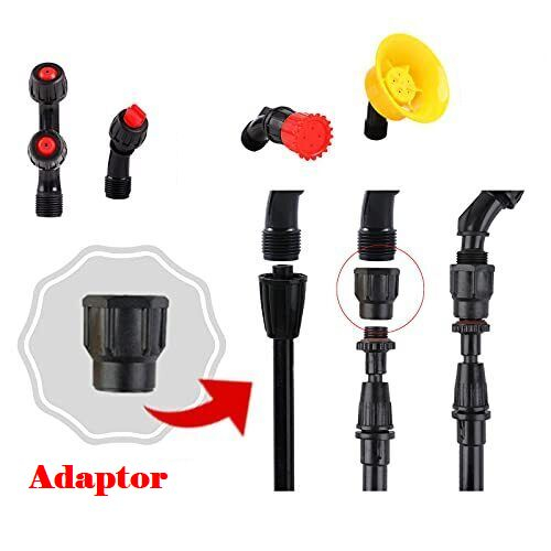 Pompa de stropit electrica Micul Fermier MF-PA1005-S001-G01 by Pandora 12L, Vermorel electric cu acumulator de 12V 8Ah 5,5 bar si regulator de presiune [21]