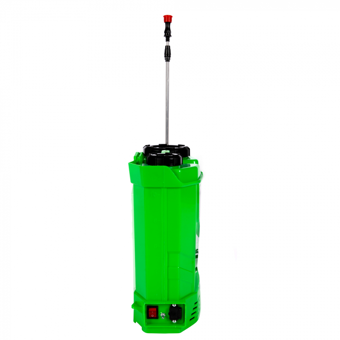 Pompa de stropit electrica Micul Fermier MF-PA1004-S001-G01 by Pandora 12L, Vermorel electric cu acumulator de 12V 8Ah 5,5 bar si regulator de presiune [27]