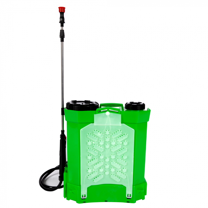 Pompa de stropit electrica Micul Fermier MF-PA1004-S001-G01 by Pandora 12L, Vermorel electric cu acumulator de 12V 8Ah 5,5 bar si regulator de presiune [28]