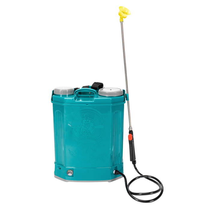 Pompa stropit cu acumulator 20L GF-0665 Vermorel electric cu baterie + Atomizor + Set Lance telescopica stropit pomi 2,8 m [16]