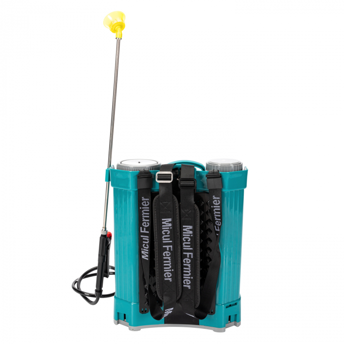 Pompa stropit cu acumulator 20L GF-0665 Vermorel electric cu baterie + Atomizor + Set Lance telescopica stropit pomi 2,8 m [6]