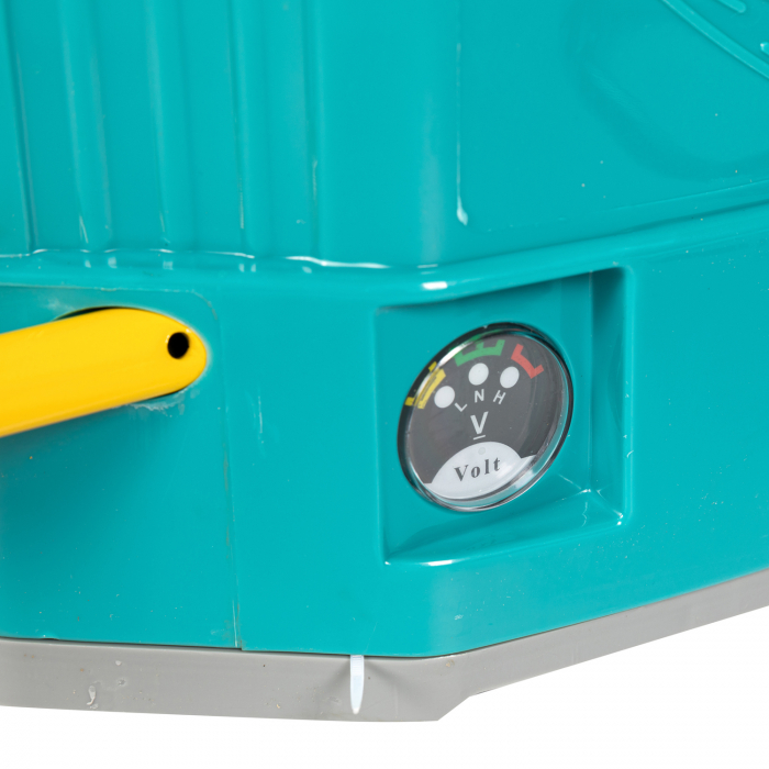 Pompa stropit electrica + Manuala ( 2 in 1 ) 16 Litri 5,5 Bar + regulator presiune, Vermorel electric cu baterie - acumulator 12V 8Ah [10]
