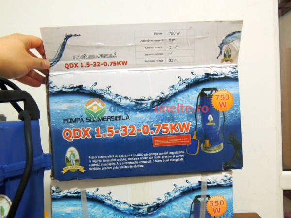 Pompa apa submersibila QDX-32M Micul Fermier GF-0702 [8]