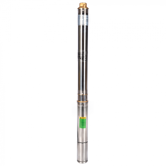 Pompa submersibila pentru apa curata Micul Fermier, 0.75KW, debit 3600l/h, inaltime maxima pompare 80m, 17 turbine [1]