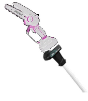 Prelungitor telescopic  1,2-2m compatibil cu Mini drujba Micul Fermier MF-DA1001-G01 [11]