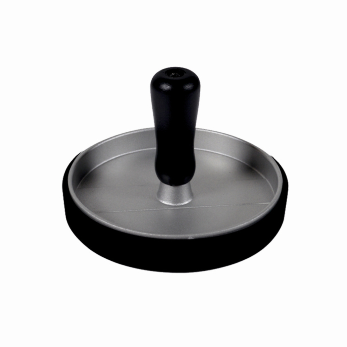 Presa pentru hamburger din aluminiu KLUGMEISTER KY1280HP, baza de plastic cu maner [2]