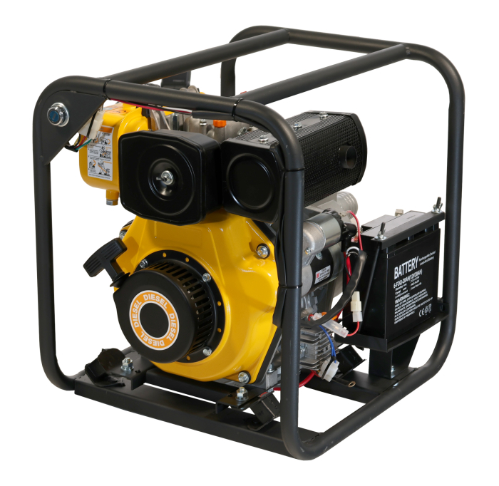 ProGARDEN PD20E motopompa 2"/50mm, diesel, apa curata, pornire electrica [2]