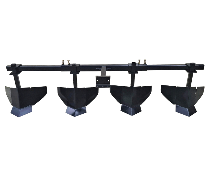 ProGARDEN Plug de bilonat cu 4 brăzdare pentru minitractoarele Campo T [2]